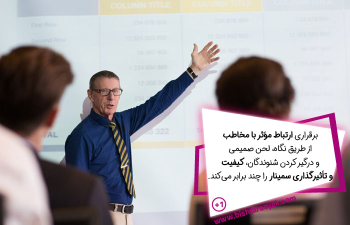 ارتباط مناسب با مخاطب