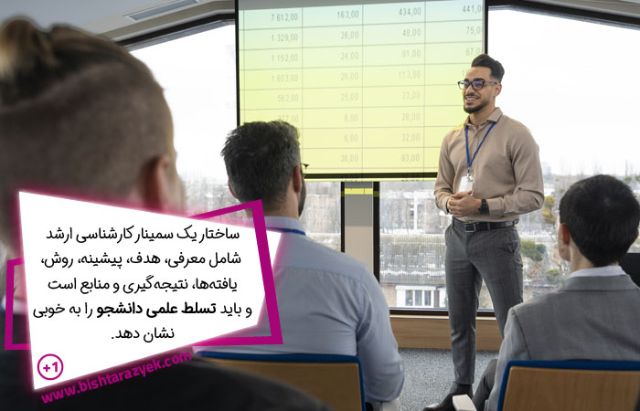 ساختار سمینار کارشناسی ارشد چگونه است؟