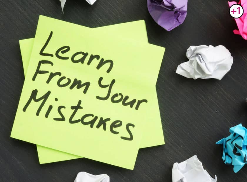 چطور از اشتباهات خود یاد بگیریم؟